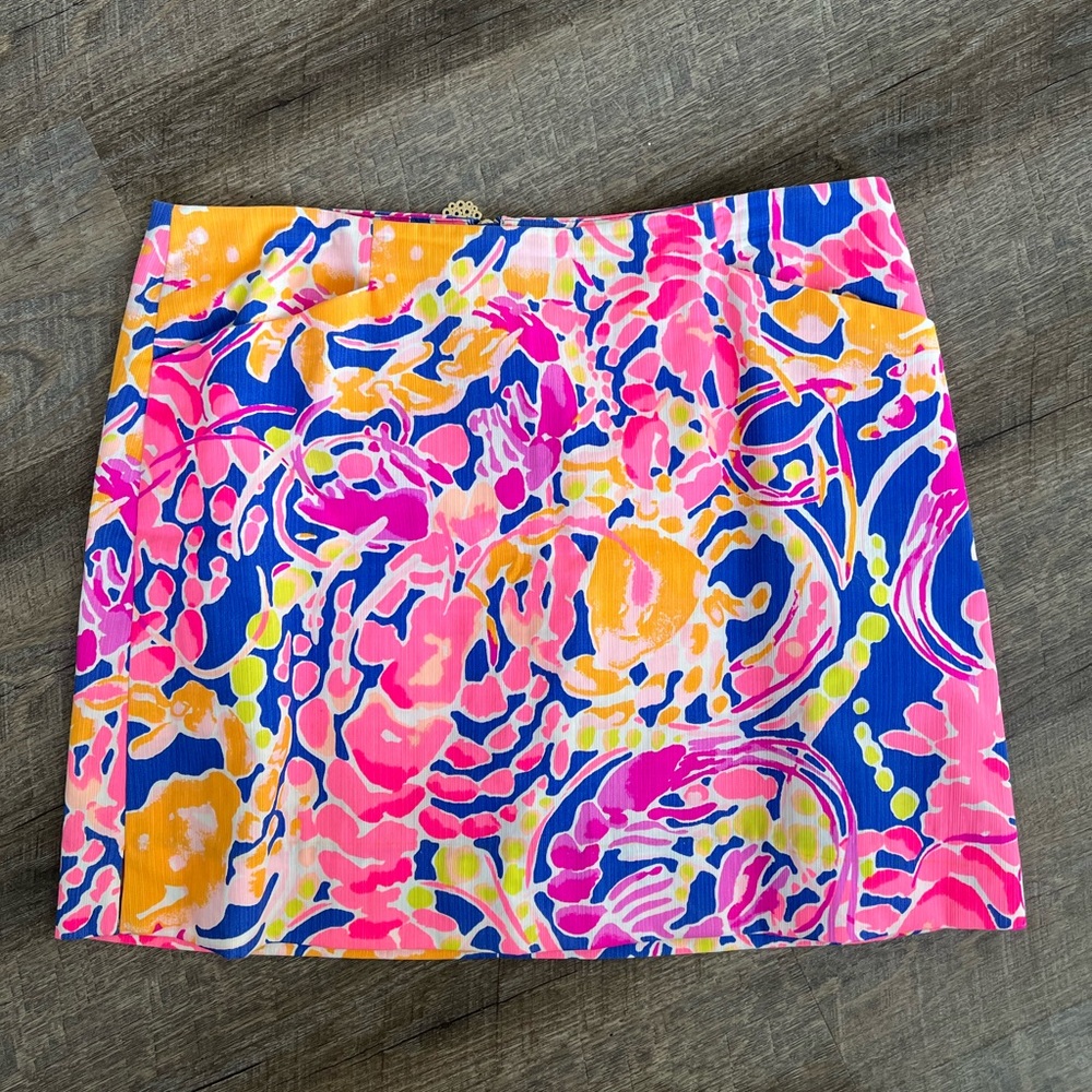 Lilly Pulitzer Skort Size 10 Gently Worn